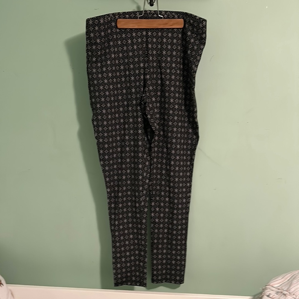 Printed pants.  Size L.